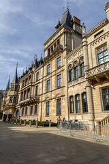 The old town of Luxembourg city
