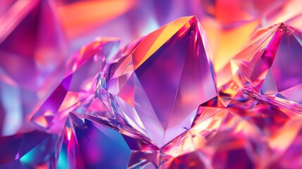 Colorful Abstract Crystals