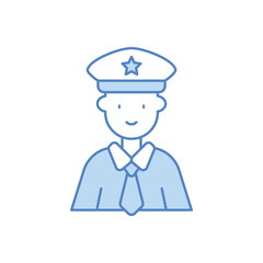 Police Officer vector icon