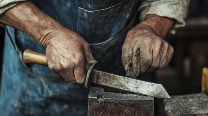 Craftsmanship in Action: Hand Forging a Knife