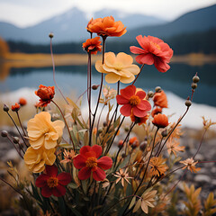 Obraz premium poppies in the field