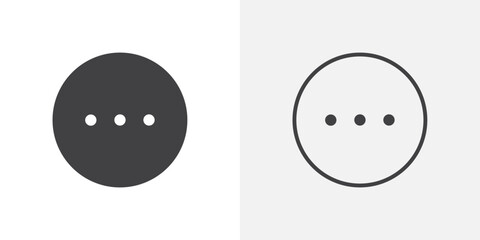 More icon flat and simple set design