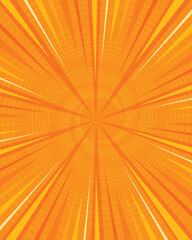 Abstract radial stripes swirl background