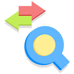 Traffic Analyse Icon