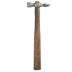 3d render tool hammer with transparent background
