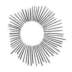 手描きの心の声の吹き出し