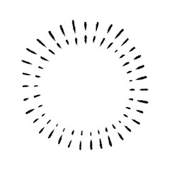 Obraz premium 手描きの心の声の吹き出し