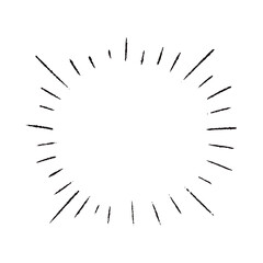 手描きの心の声の吹き出し