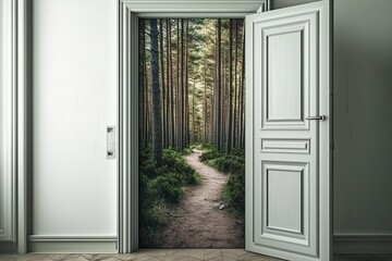 Doorway to the Forest Path