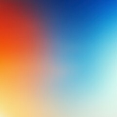 Obraz premium Gradient Background from Orange to Blue