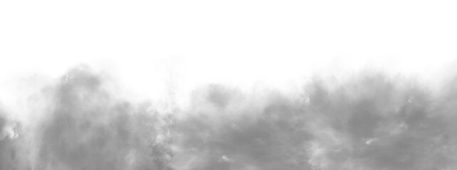 Fototapeta premium PNG image, Realistic white cloud or smoke. White fog or smoke on transparent background. Abstract gas on transparent background.