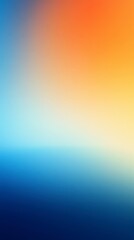 Obraz premium Gradient Background from Orange to Blue