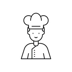 Chef vector icon