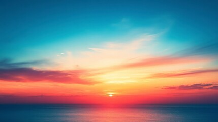 Fototapeta premium Gradient Background from Orange to Blue