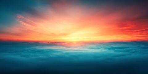 Obraz premium Gradient Background from Orange to Blue