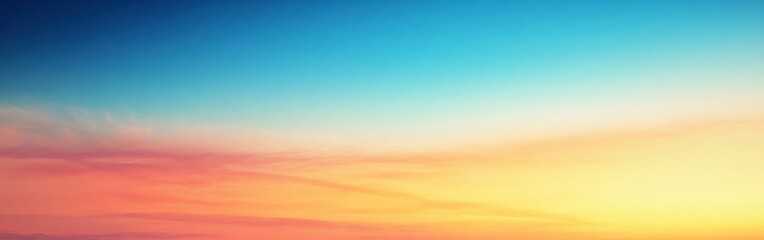 Obraz premium Gradient Background from Orange to Blue