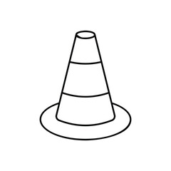 Traffic Cone vector icon