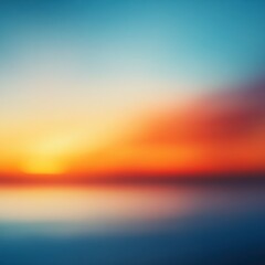Fototapeta premium Gradient Background from Orange to Blue