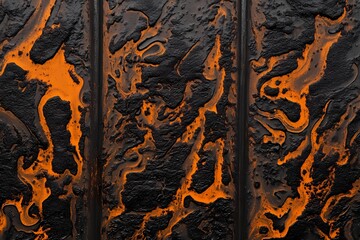 Rusty metal texture background, perfect for industrial and vintage designs.