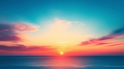 Fototapeta premium Gradient Background from Orange to Blue