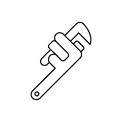 Wrench vector icon