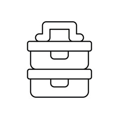 Lunchbox vector icon