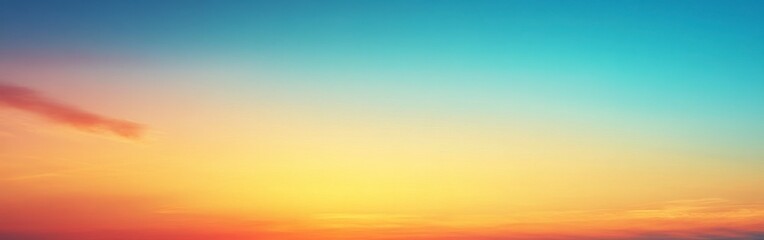 Gradient Background from Orange to Blue