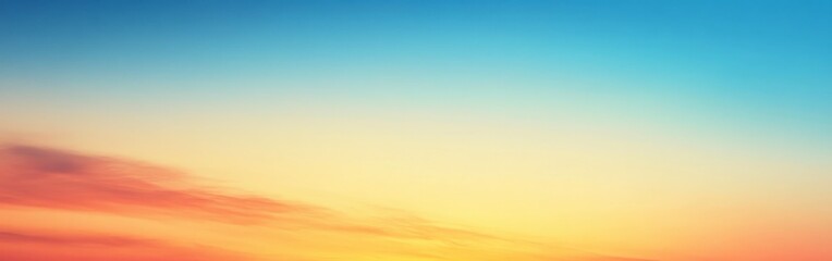 Obraz premium Gradient Background from Orange to Blue