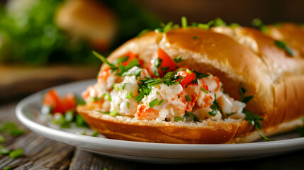 Lobster Roll Sandwich 