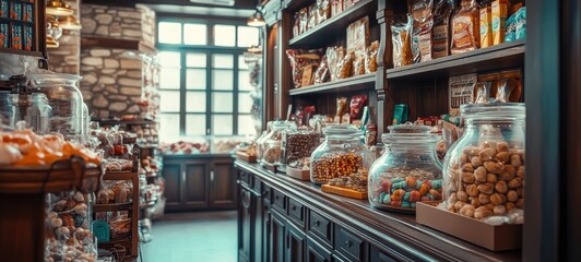 A classic candy shop interior