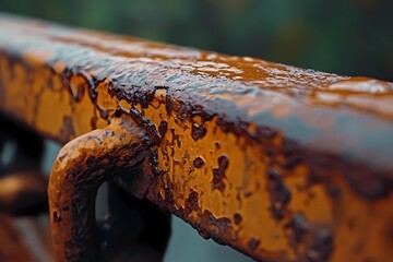 Fototapeta premium Rusty metal texture background, perfect for industrial and vintage designs.