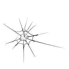 halloween spider web isolate. vector illustration