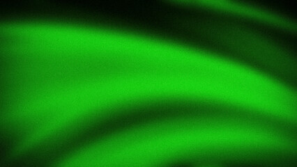 A vibrant 4K abstract gradient in rich shades of green with smooth, flowing transitions. This high-resolution image is ideal for use in backgrounds, banners, or modern designs