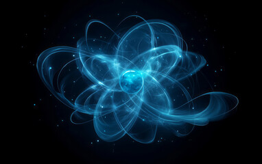 Future scientific and technological background composed of light and luminescent particles