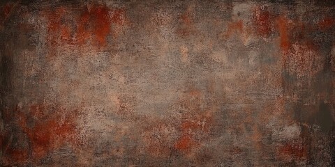 Obraz premium Experience the tranquil beauty of autumn with a high-resolution watercolor background showcasing warm earthy tones, perfect for creative projects or seasonal themes