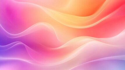 Obraz premium Abstract background with soft, flowing lines and gradient colors.