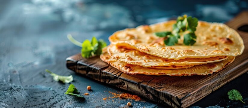 Indian Food Bajara Roti Named Bhakar