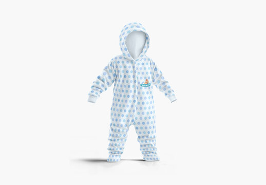 baby clothes with hood mockup.zip
