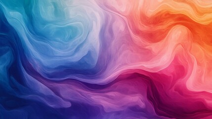 Fototapeta premium Abstract colorful background with swirls and lines.