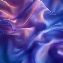 Fototapeta premium Smoky Blue Abstract Background with Fluid Shapes