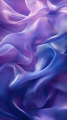 Obraz premium Smoky Blue Abstract Background with Fluid Shapes