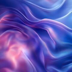 Obraz premium Smoky Blue Abstract Background with Fluid Shapes