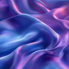 Obraz premium Smoky Blue Abstract Background with Fluid Shapes