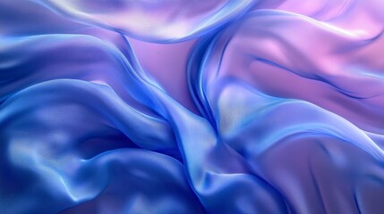 Obraz premium Smoky Blue Abstract Background with Fluid Shapes