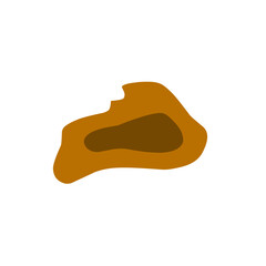 hollow ground vector