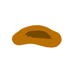 hollow ground vector