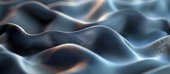 Fototapeta premium Captivating abstract digital backdrop featuring mesmerizing fluid dynamics and vibrant color gradients creating a stunning and hypnotic visual experience