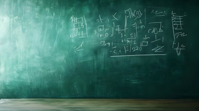 Green Chalkboard Math Images – Browse 18,194 Stock Photos, Vectors, and ...