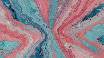 Obraz premium pastel color marrble texture background. colorful pastel marble mixes pink and blue marble background 