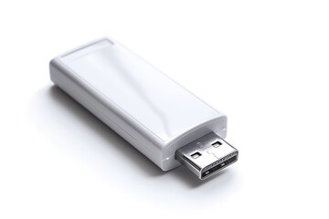 USB drive isolated on white background.
